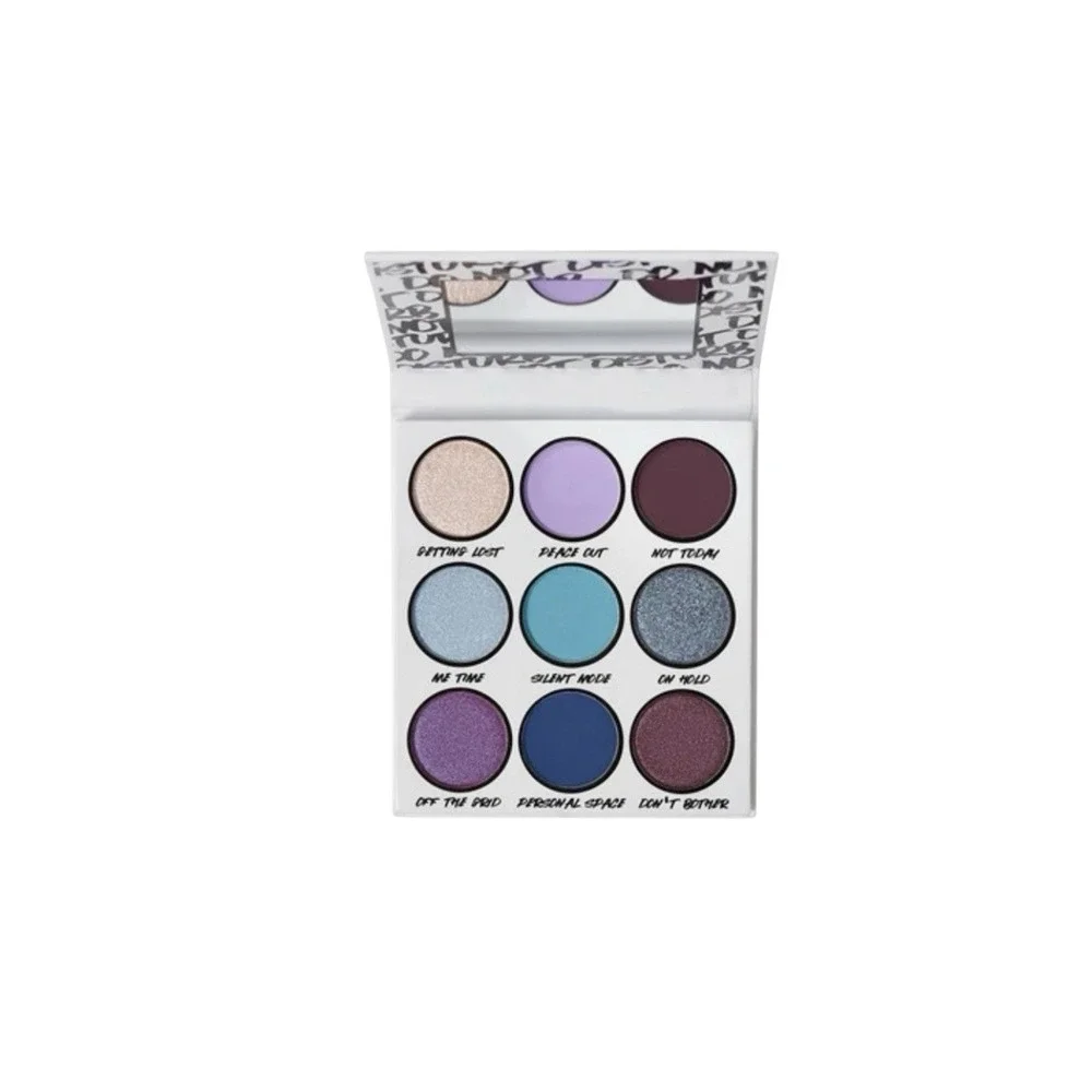 New Sealed BH Cosmetics Do Not Disturb 9 Colors Eyeshadow Palette Cruelty Free